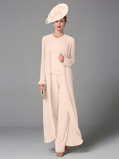 of Beach Bride the 3 Mother Wedding Formal Pantsuit Piece