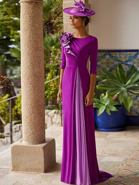 A-Line Bride Dress Mother Elegant of the Evening Gown Formal