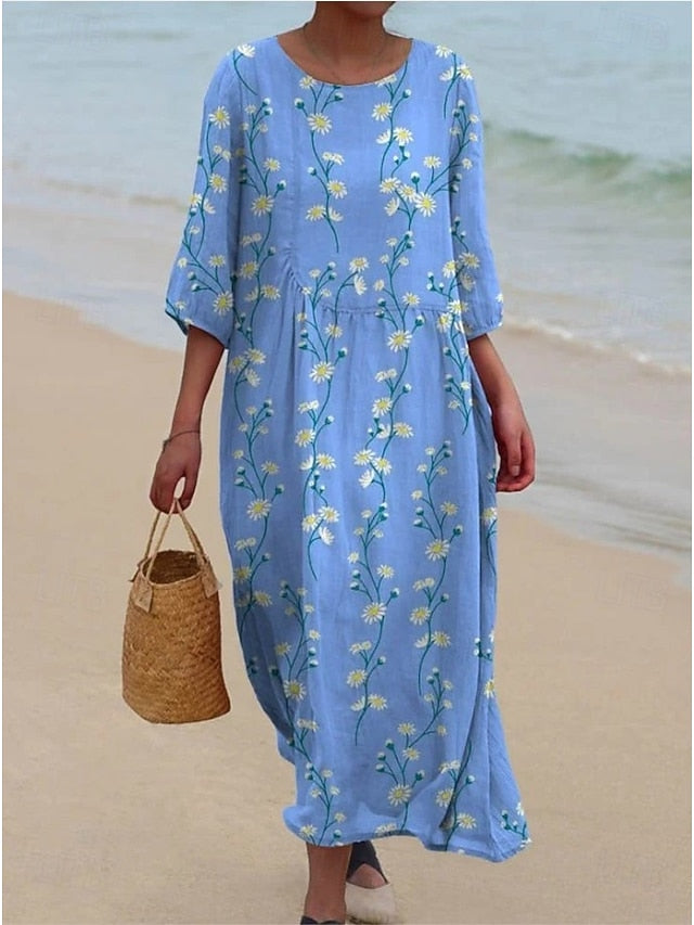 Women's Maxi Dress Sundress Shift Dress A Line Dress Summer