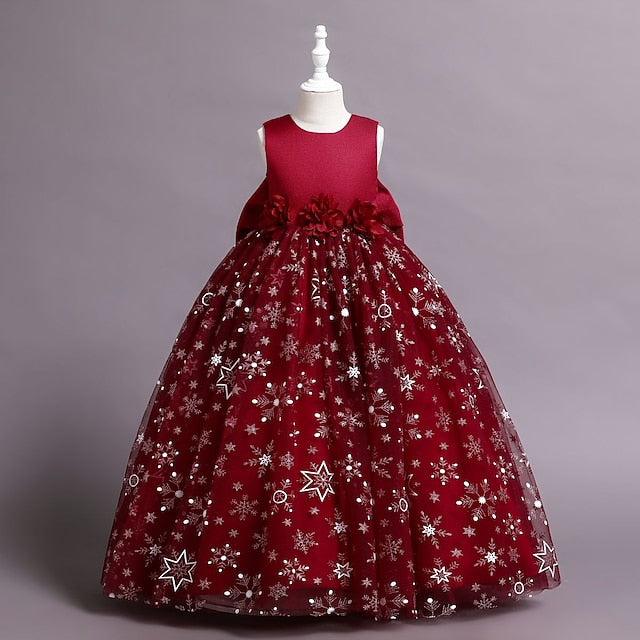 Kids Dress A Party Girls' Little Flower Wedding Line