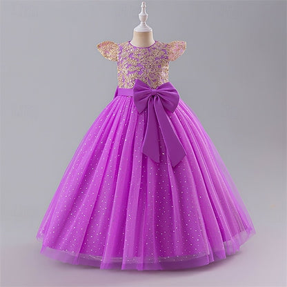 Girls' Girl Flower Princess Dress Kid's