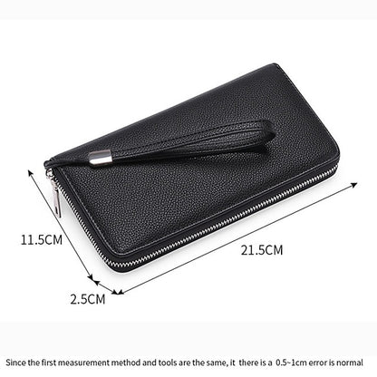 Portefeuille pour téléphone portable en cuir PU pour femme