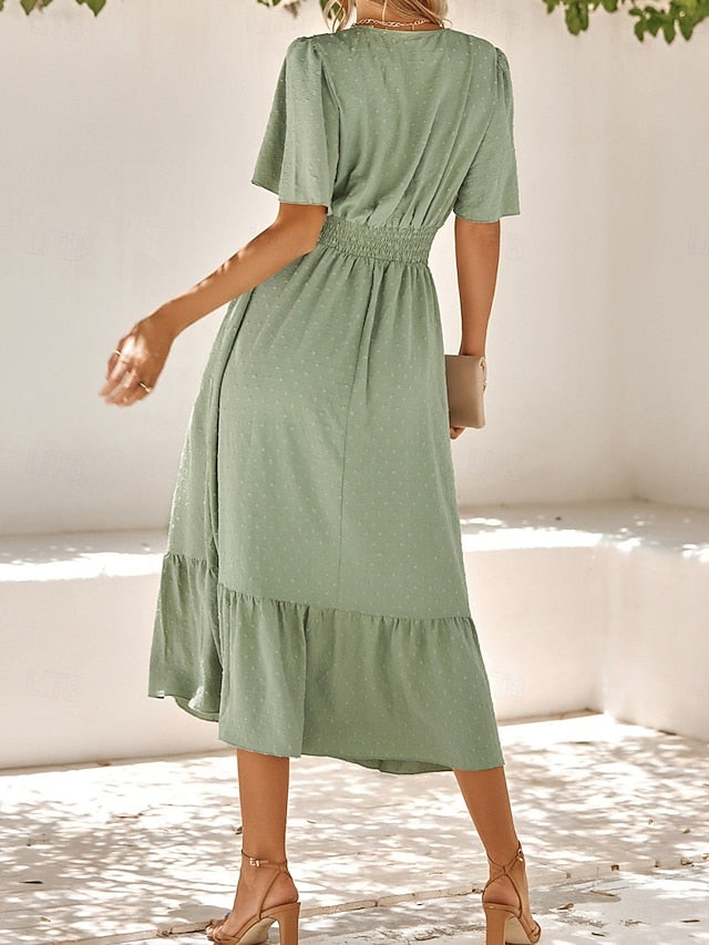 Women's Midi Dress A Line Dress Summer Dress Casual Daily