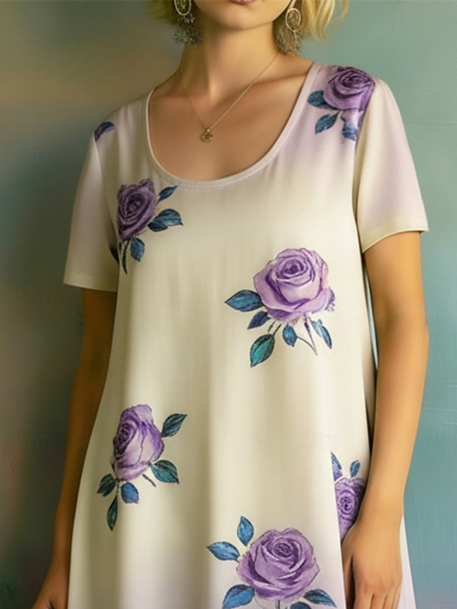 Women's Maxi long Dress Casual Dress Vintage Daily Outdoor