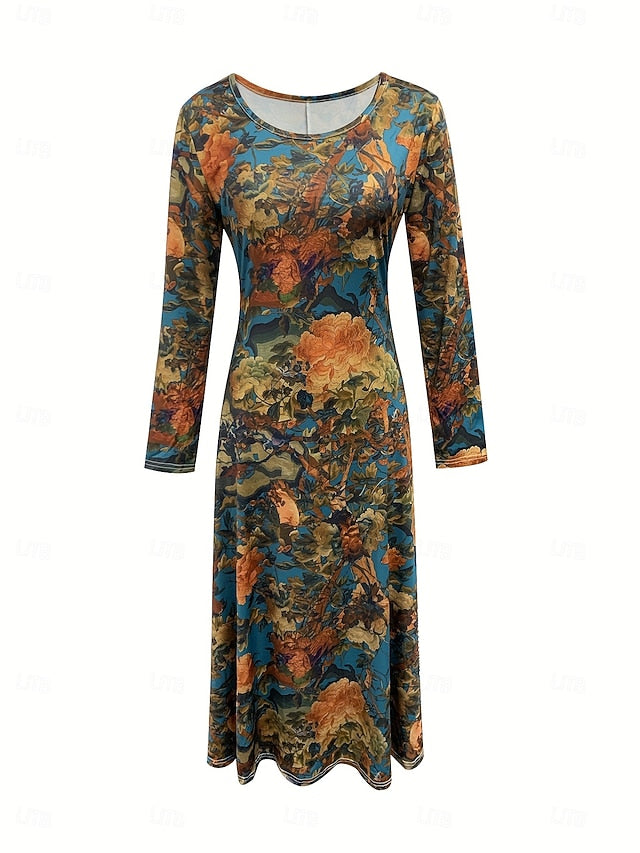 Women's Maxi Dress Sheath Dress A Line Dress Casual Boho