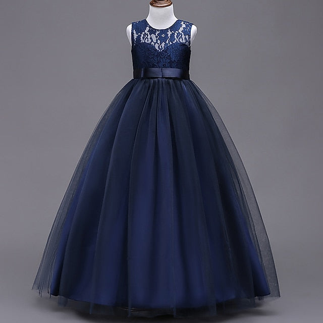 Evening Girls' Gown Flower Girl Dress Party