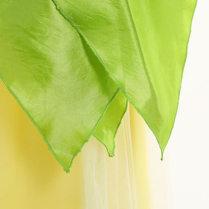 Bell Fairytale Girl Princess Dress Flower Tinker Tiana Theme