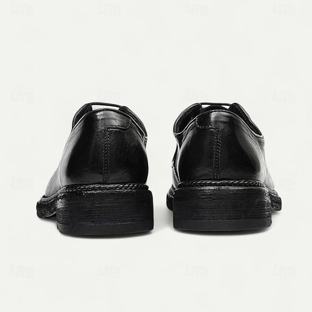 Goodyear Shoes Tan and Men's with Derby Leather Clean Welt