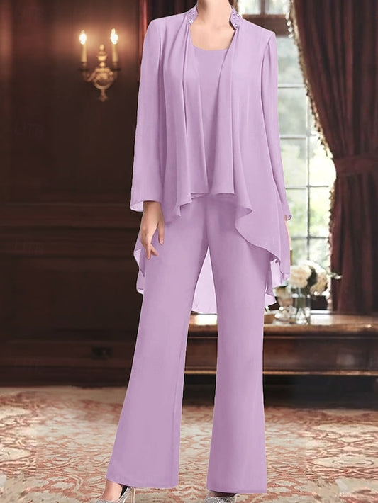 Elegant Bride Pantsuit Dress the of Wedding Simple Guest Mother