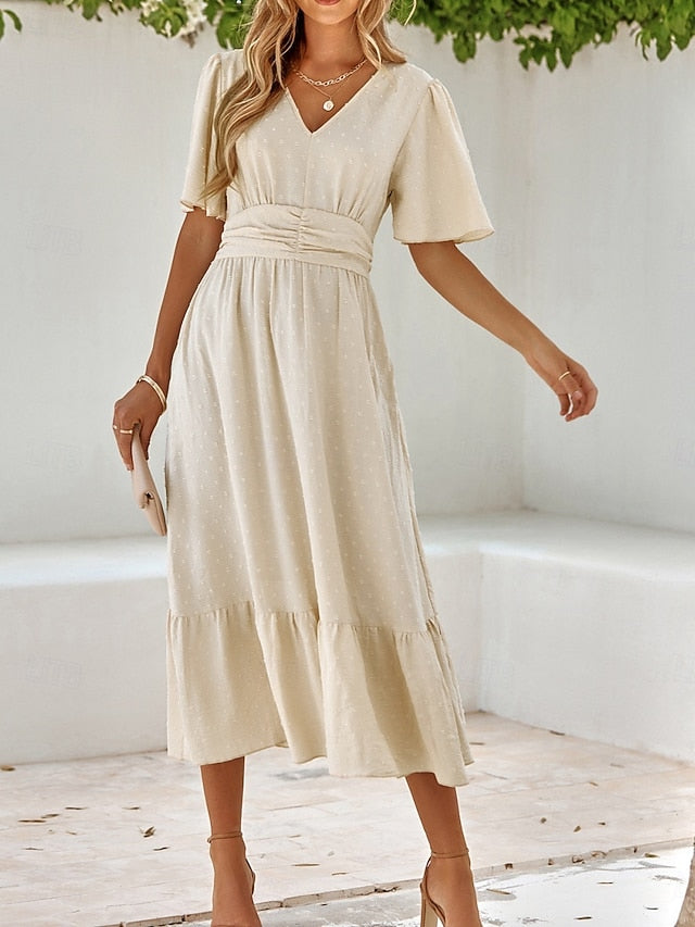 Women's Midi Dress A Line Dress Summer Dress Casual Daily