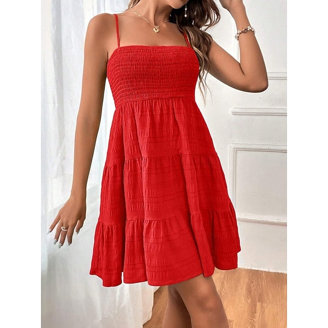 Women's Mini Dress Summer Dress Slip Dress Casual Daily