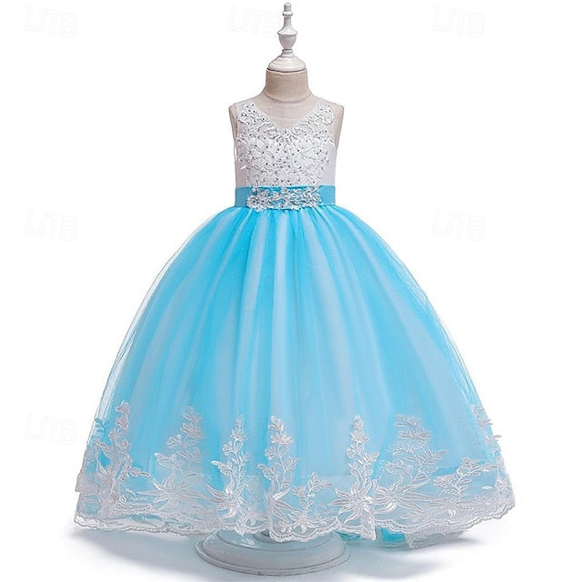 Kid's Girl Dress Girls' Princess Flower