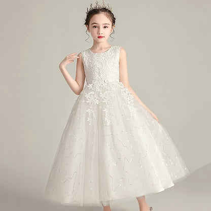 Kid's Flower Girl Dress Girls' Princess