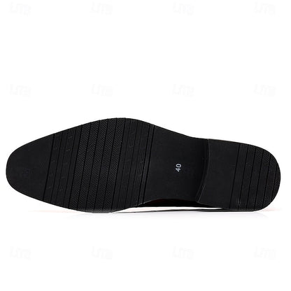 Shoes Slip-On – Crocodile Burgundy Men's Dress Pattern