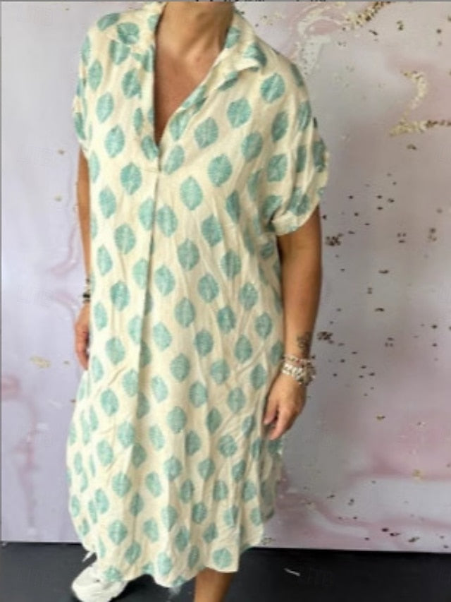 Women's Maxi Dress Shift Dress Vacation Casual Outdoor