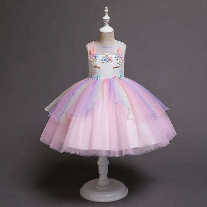 Dress Flower Kid's Girl Princess Girls'
