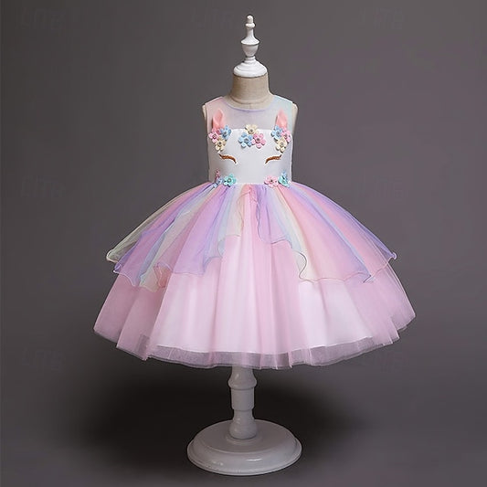 Dress Flower Kid's Girl Princess Girls'