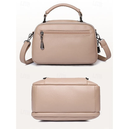 Crossbody Leather Faux Bag Women's
