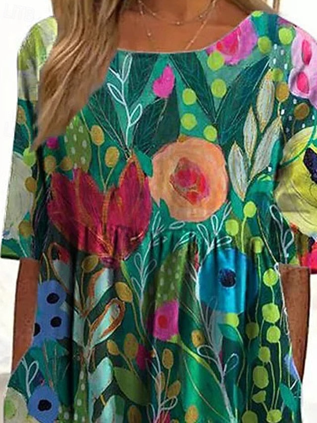 Women's Midi Dress Casual Dress Summer Dress Fashion Modern