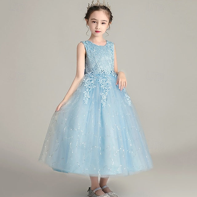 Kid's Flower Girl Dress Girls' Princess