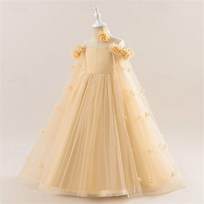 Girls' Princess Flower Girl Dress Kid's