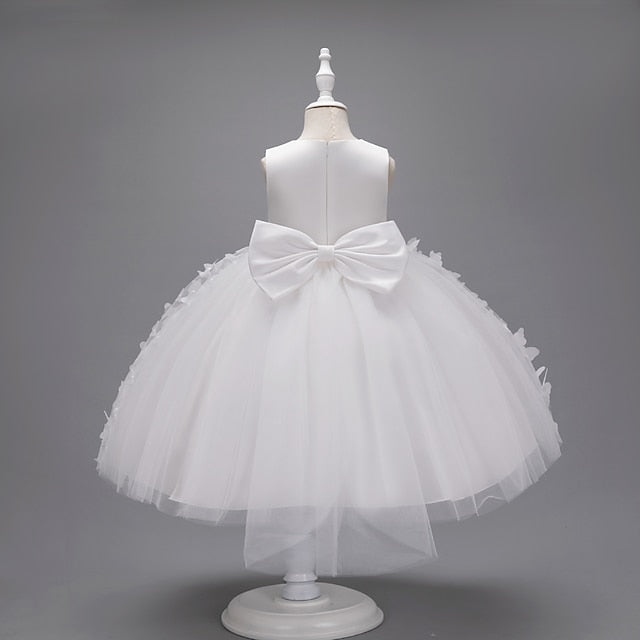 Dress Flower Party Kids Girl Butterfly Girls'