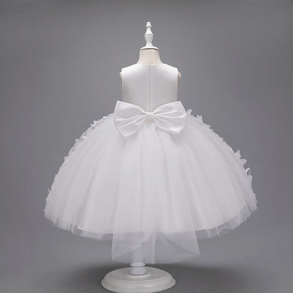 Dress Flower Party Kids Girl Butterfly Girls'