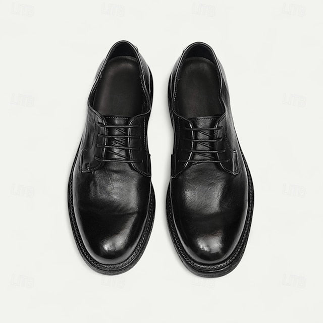 Goodyear Shoes Tan and Men's with Derby Leather Clean Welt