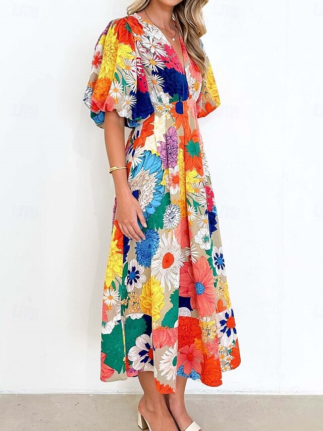 Women's Maxi Dress A Line Dress Casual Outdoor Going out