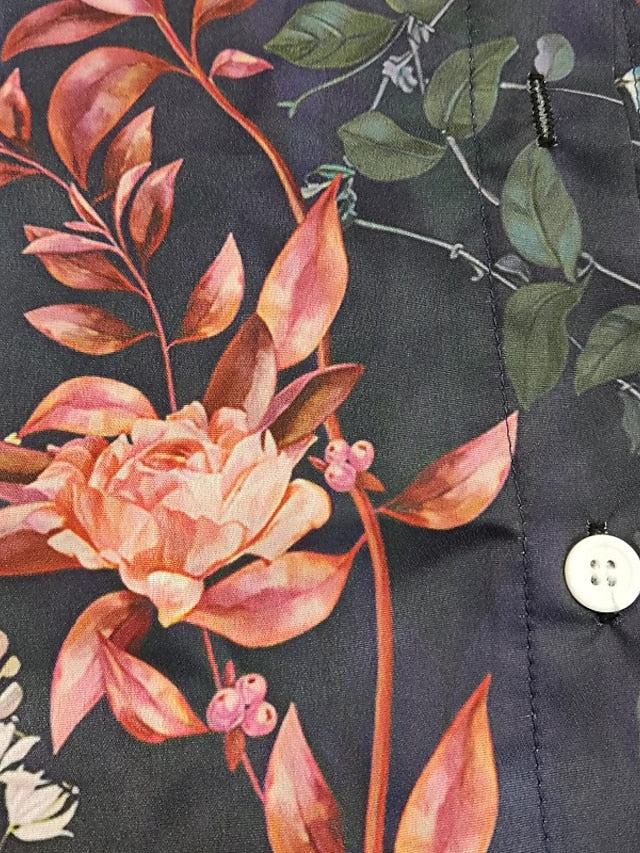 Women's Shirt Button Down Tunic Shirt Collar Long Sleeve