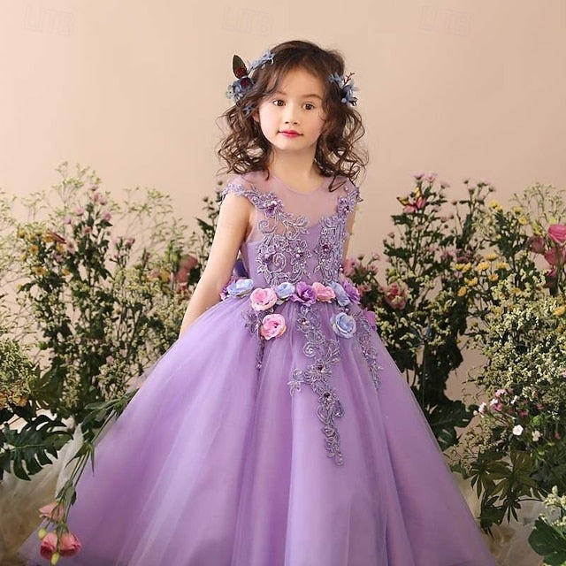 Flower Girls' Dress Princess Kid's Girl