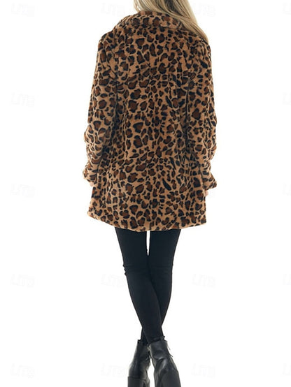 Women's Pockets Coat Warm with Breathable Winter Patchwork