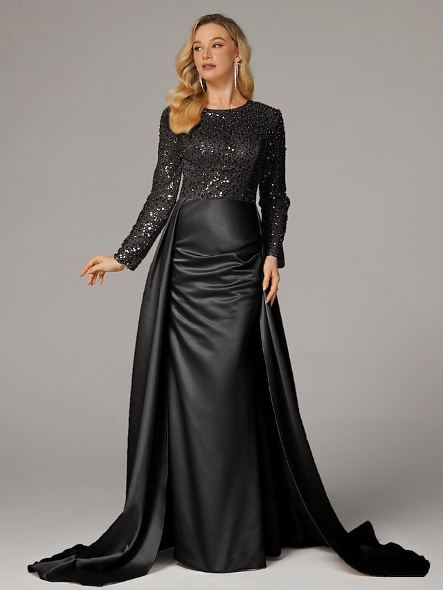 Dress Floor Elegant Carnival Evening Gown Mermaid Masquerade
