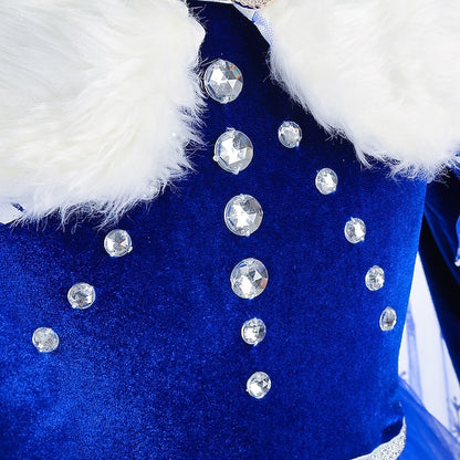 Princess Dress Fairytale Flower Party Frozen Theme Elsa Girl