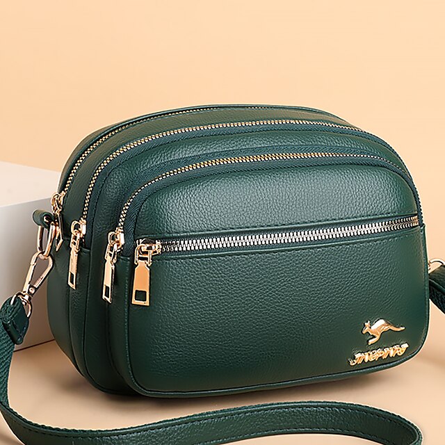Ledertasche Dome Crossbody Schultertasche PU Damen