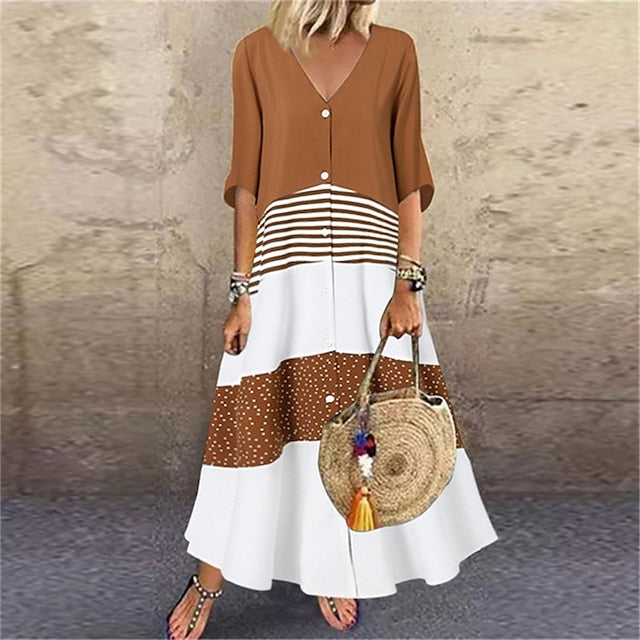 Women's Casual Dress Swing Dress Long Dress Maxi Dress