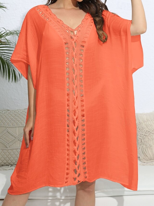 Women's Swimwear Cover Up Swim Dress Rash Guard Swimsuit