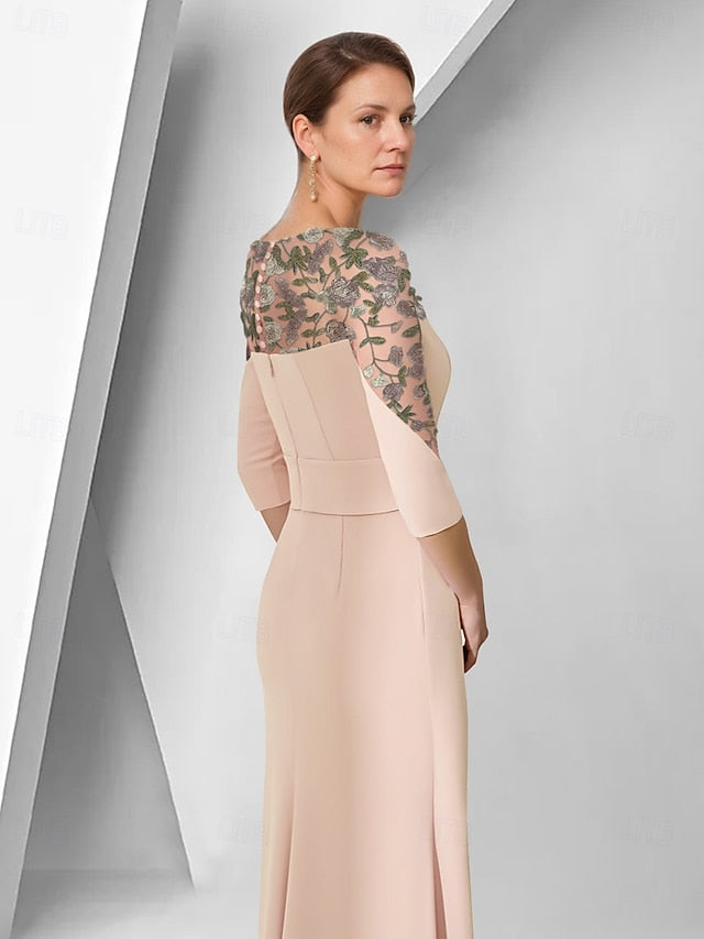 Elegant / Bride Dress Jewel Column of Sheath the Mother