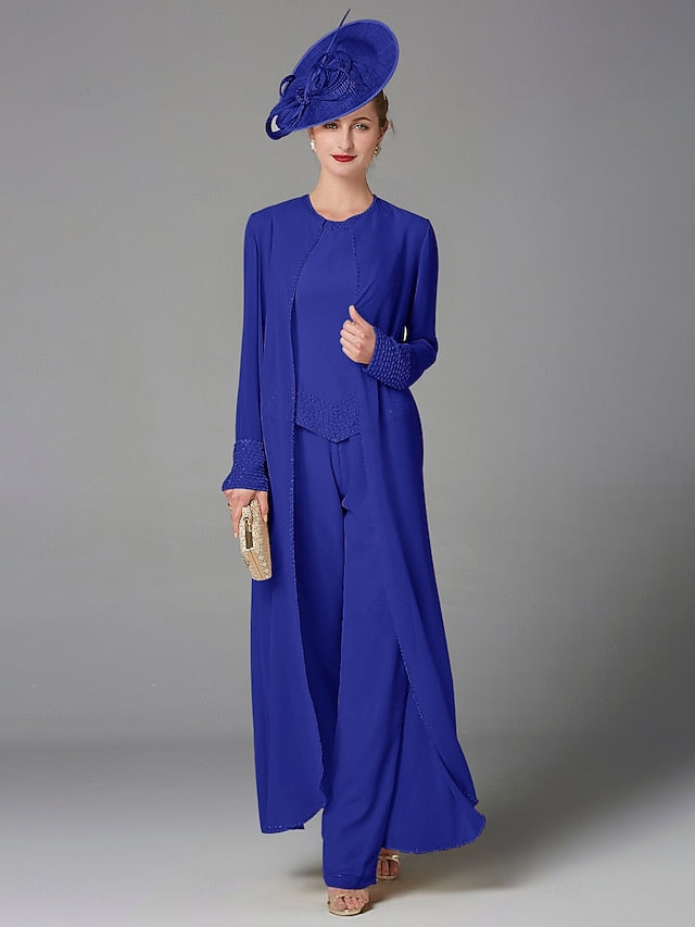 of Beach Bride the 3 Mother Wedding Formal Pantsuit Piece