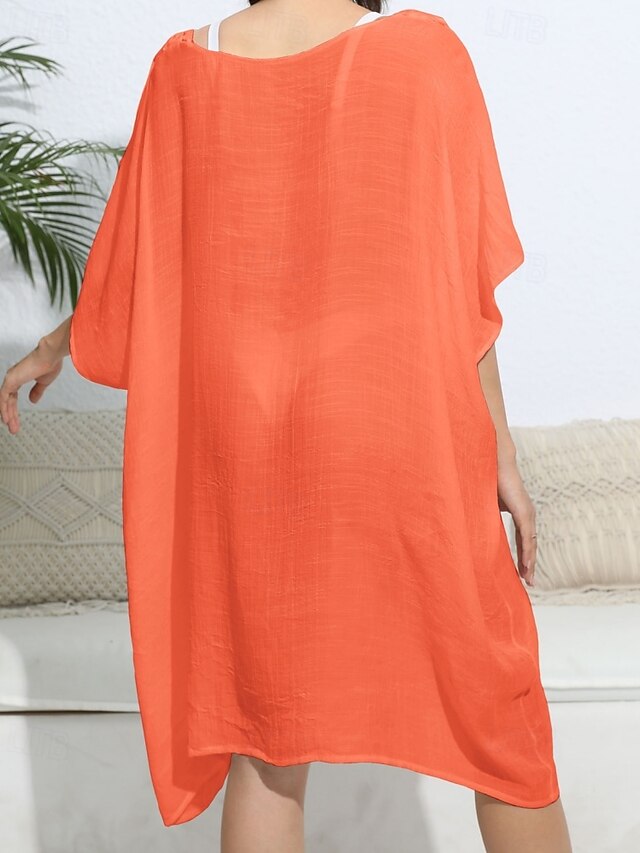 Women's Swimwear Cover Up Swim Dress Rash Guard Swimsuit