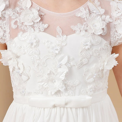 Princess Girls' Communion Flower Dress Girl First