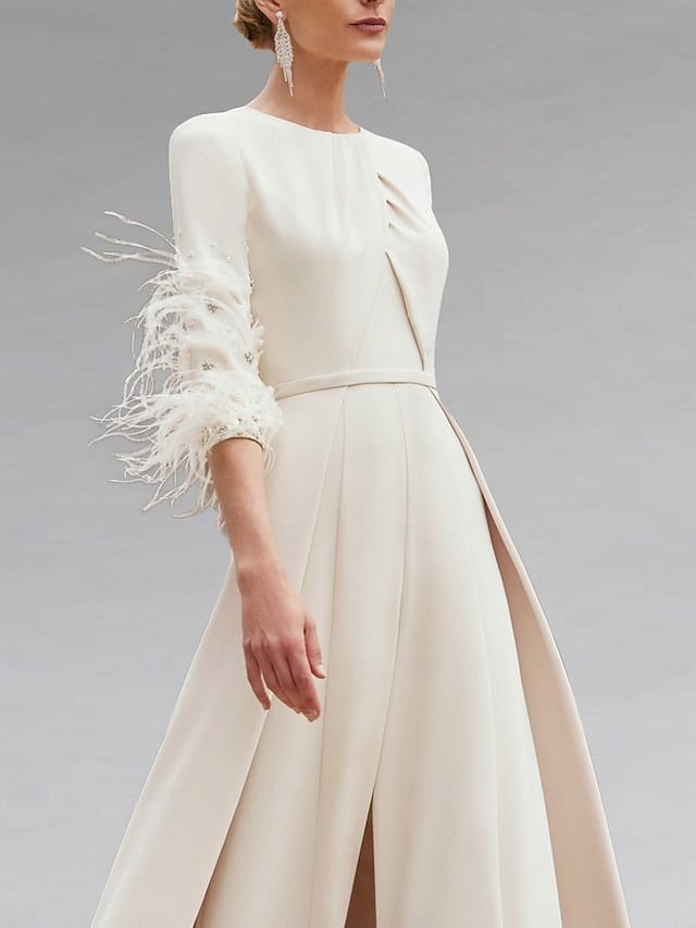 Mother Formal Wedding of Jumpsuit Elegant Bride Vintage the