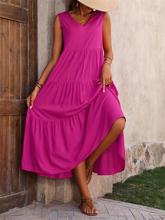 Women's Maxi Dress Casual Dress Swing Dress A Line Dress