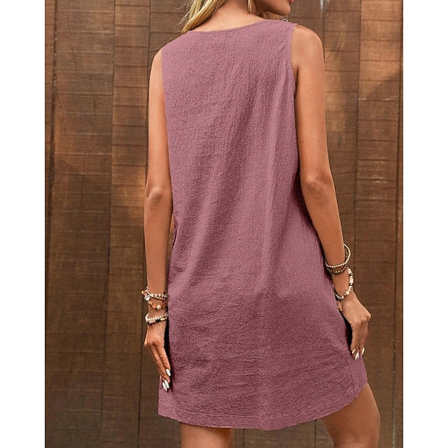 Women's Mini Dress Casual Dress Tank Dress Fashion Modern
