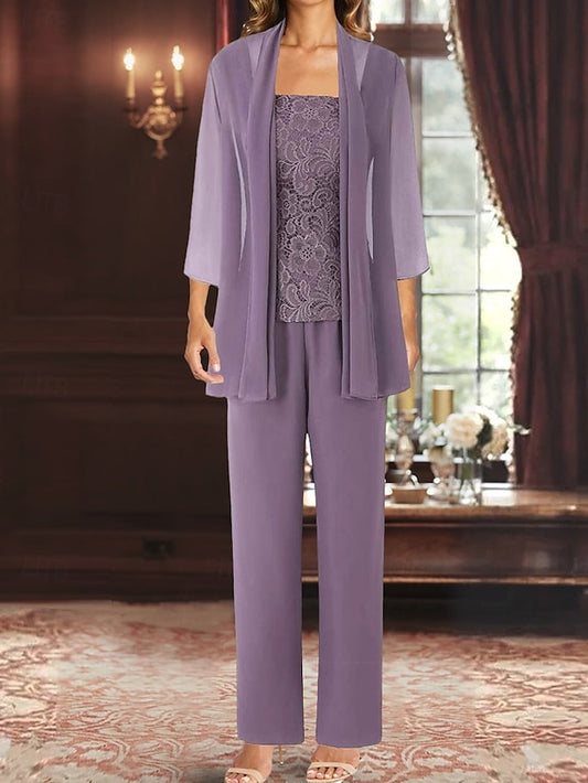 of Mother Bride Guest Dress Pantsuit Elegant Simple Wedding the