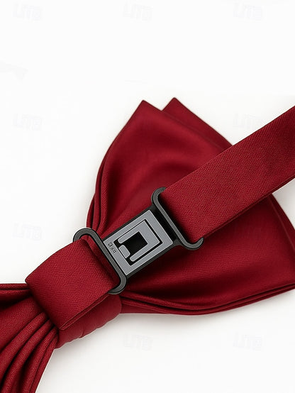 – Bow Red Tie Christmas Men's