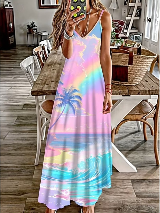 Women's Maxi Dress Sundress A Line Dress Slip Dress