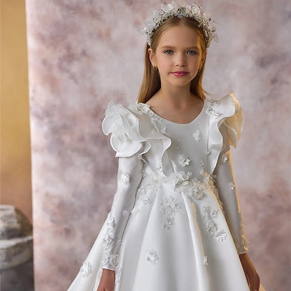 First Formal Dress Flower Communion Girls' Girl