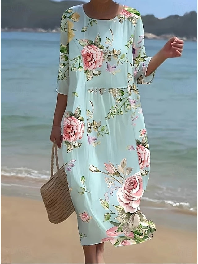 Women's Maxi Dress Sundress Shift Dress A Line Dress Summer