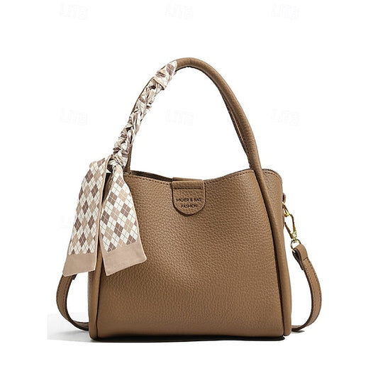 Handtasche Tasche Taschen Schulter Crossbody Damen Eimer PU